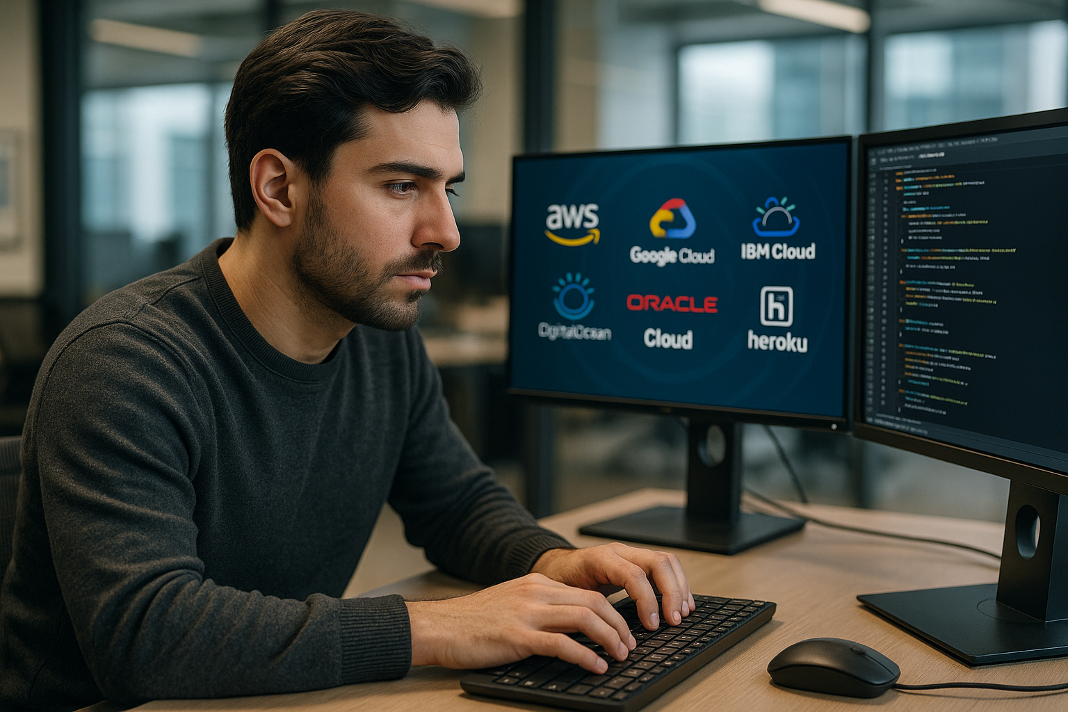 Desenvolvedor Tralhando para qualquer infra